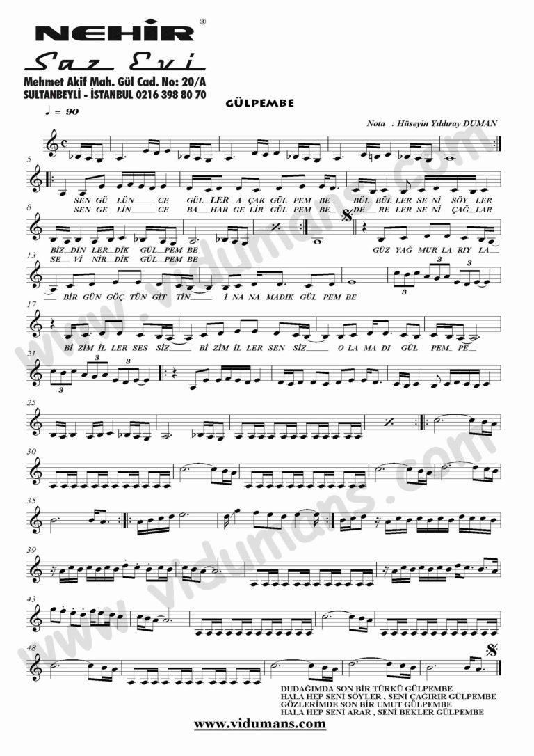 Gulpembe-Keman-Notalari