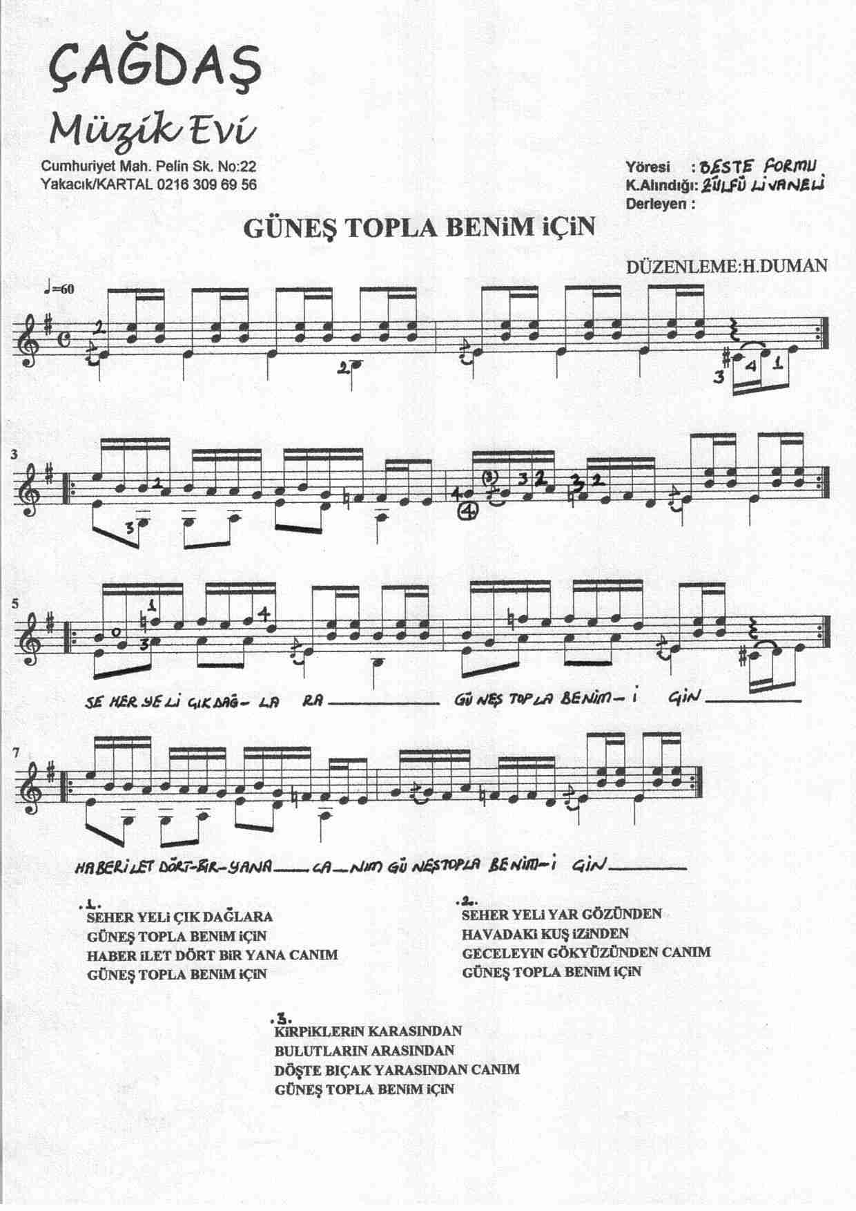 Gunes Topla Polifonik