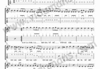 Yayla Yollarında – Gitar Tab-Solo Notaları