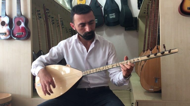 Profesyonel Sahne ARD03L Ekolayzerlı Ardıç Ağacı Bağlama