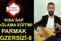 Kısa Sap Bağlama Eğitimi – Egzersiz 8 (Parmak Sürükleme Çalışması)