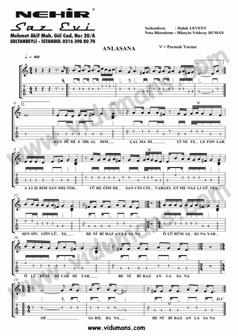 Anlasana-Gitar-Tab-Solo-Notalari