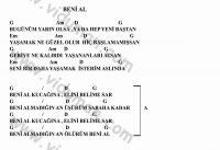 Beni Al – Ritim Gitar Akorları