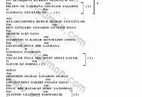 Gaybana Geceler – Ritim Gitar Akorları