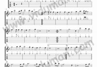 Titanic – Gitar Tab-Solo Notaları