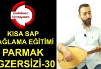 Kısa Sap Bağlama Egzersiz 30 (Tel Atlama – Pozisyon – Oktav)