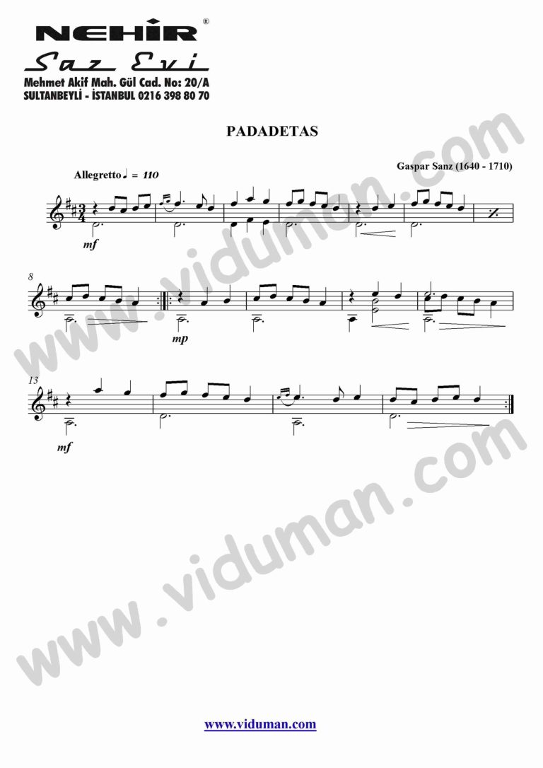 26- Padadetas (Gaspar Sanz)