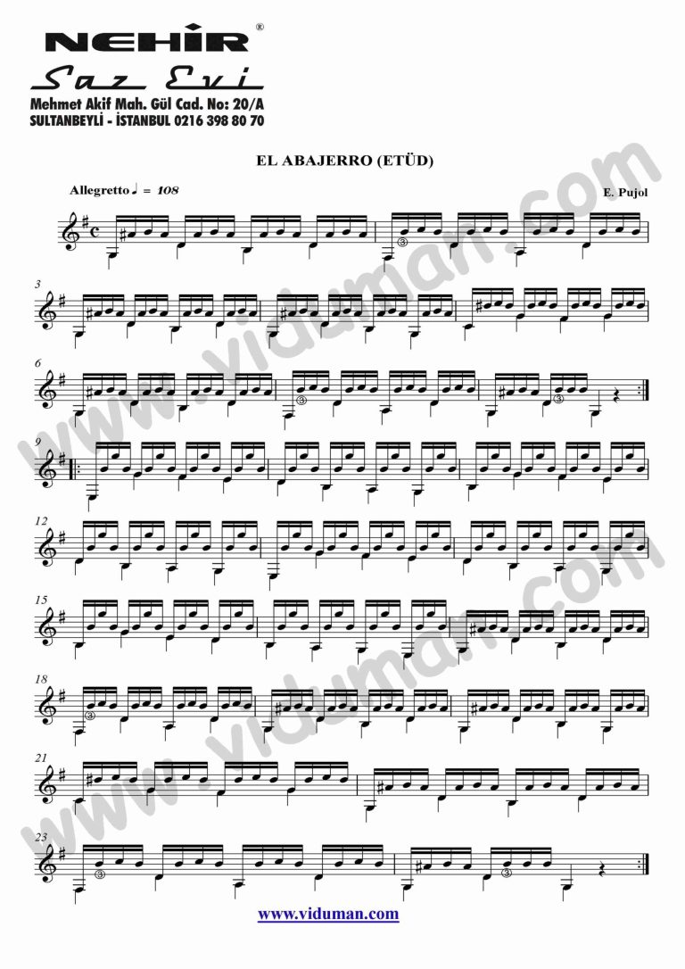 41- El Abajerro Etud (E. Pujol)