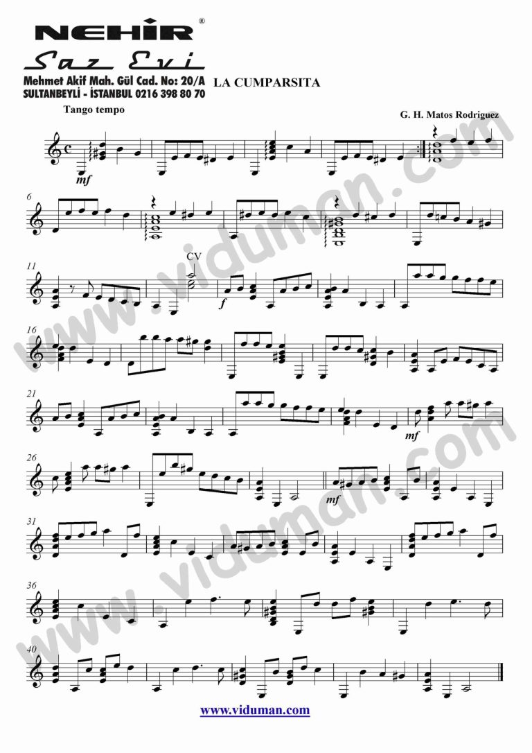 46- La Cumparsita (G. H. Matos Rodriguez)