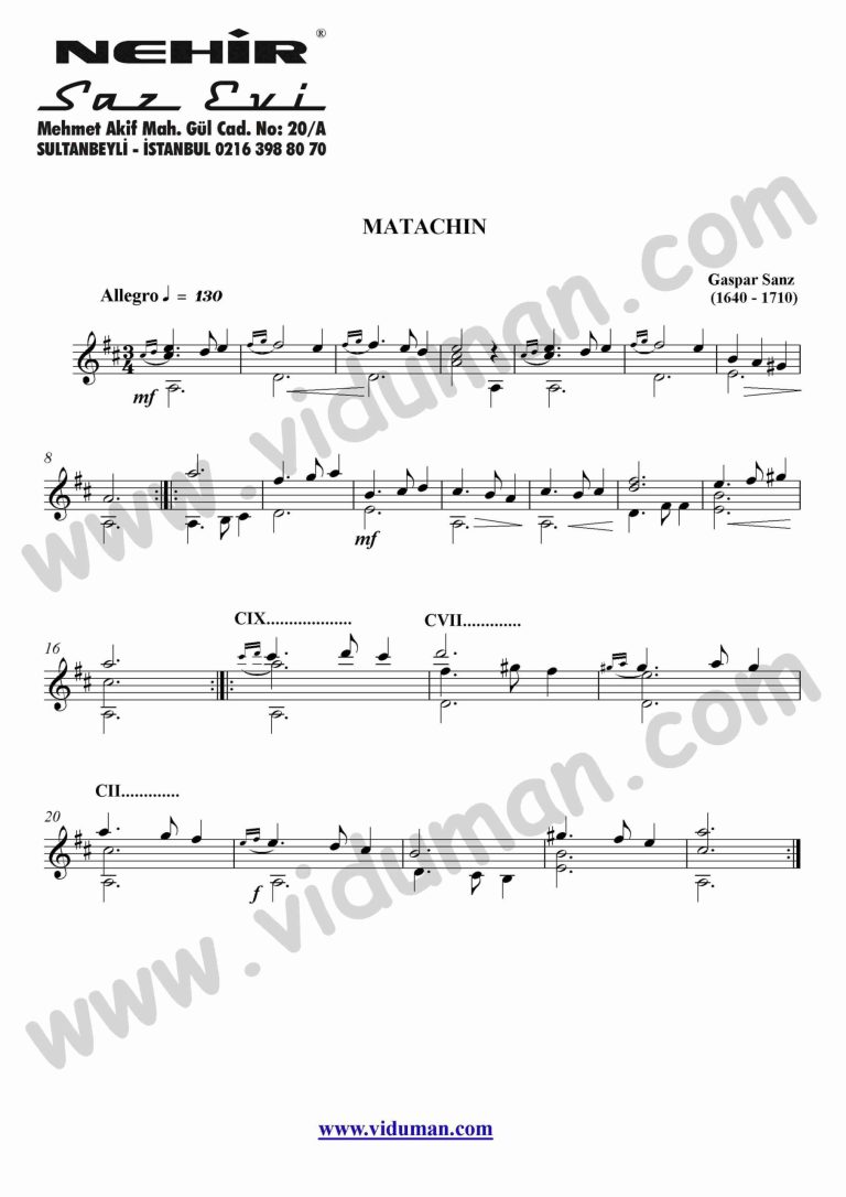 51- Matachin (Gaspar Sanz)