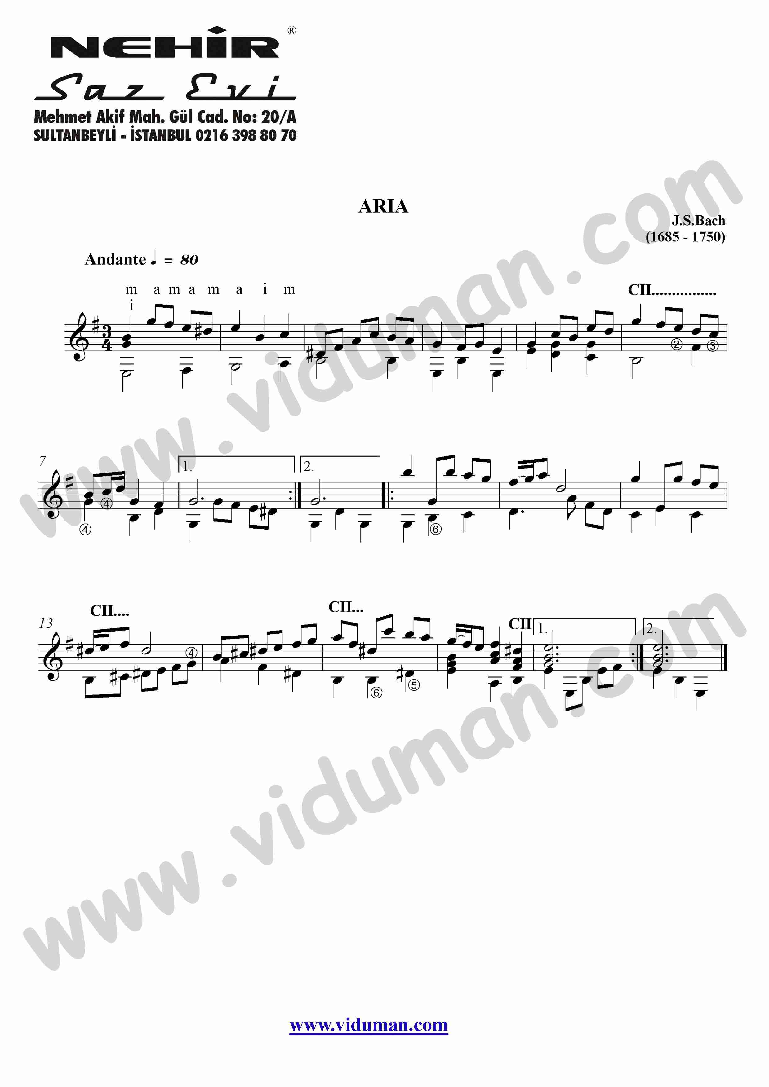 52- Aria (J.S.Bach)