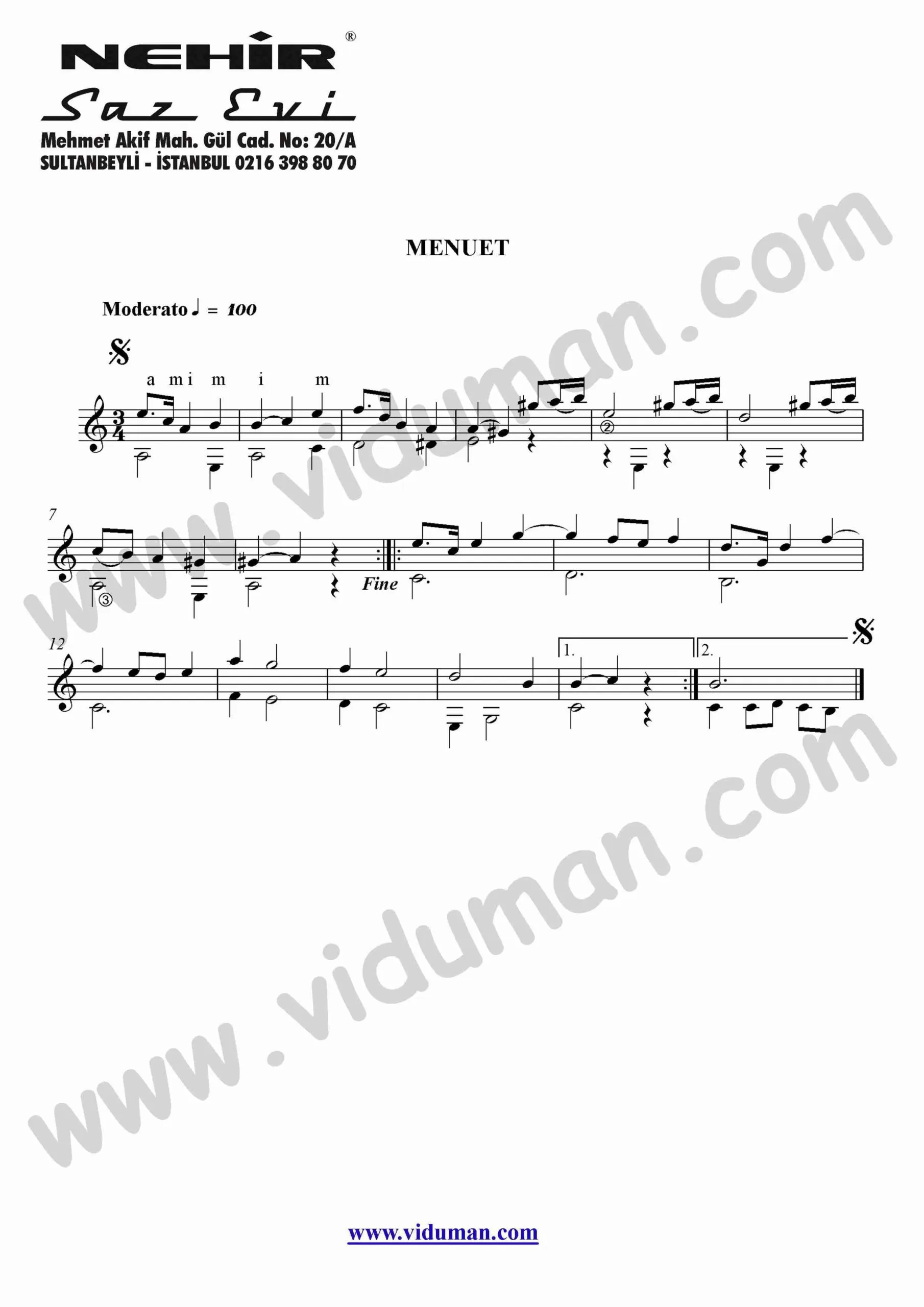 57- Menuet