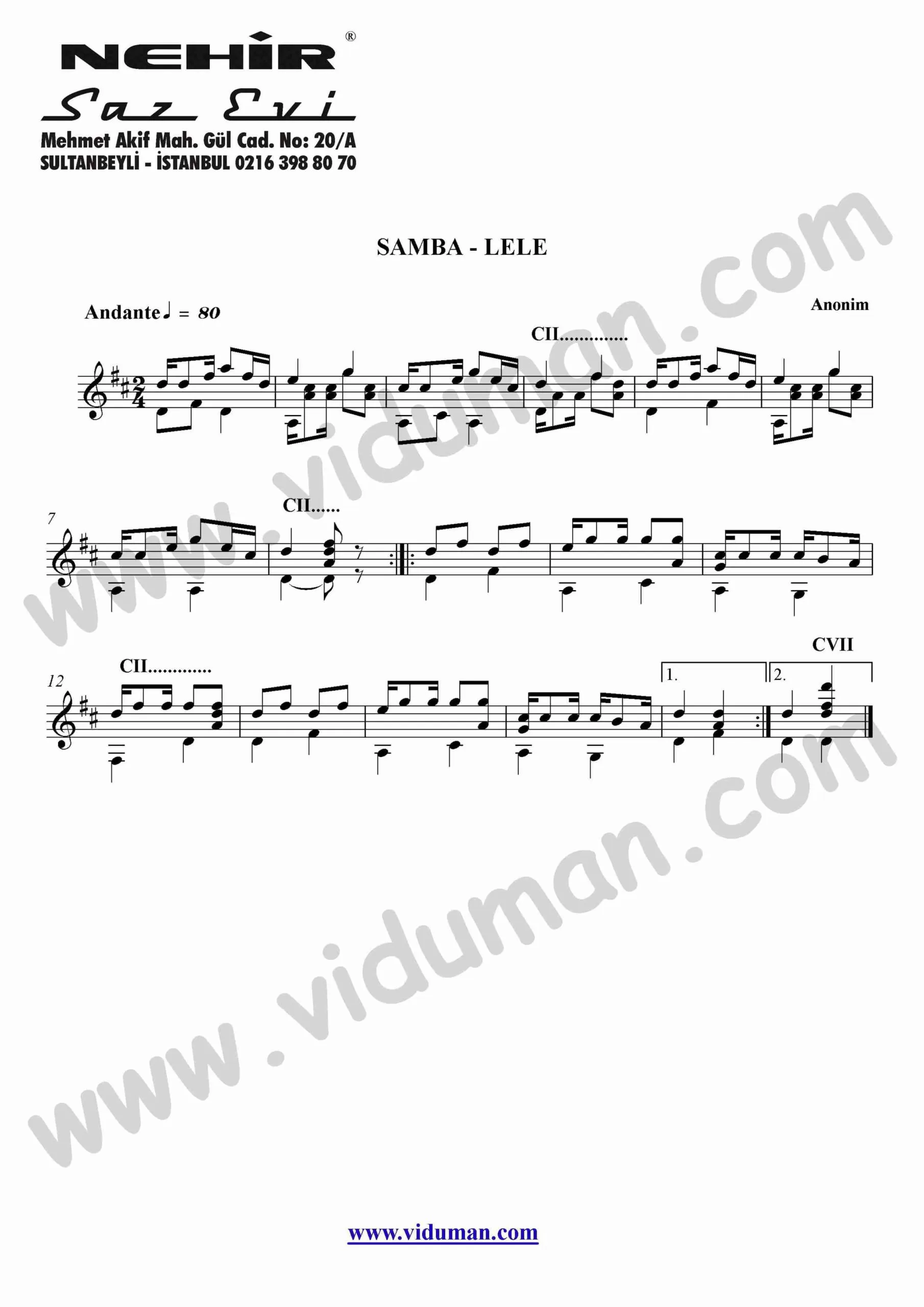 61- Samba - Lele (Anonim)