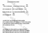 Ağrı Dağı Efsanesi – Ritim Gitar Akorları