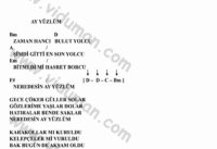 Ay Yüzlüm – Ritim Gitar Akorları