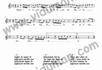 Dağlar İle Taşlar İle – Ney-İlahi Notaları