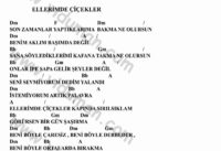 Ellerimde Çiçekler – Ritim Gitar Akorları