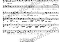 Diktiğimiz Fidanların – Bağlama-Saz Türkü Notaları