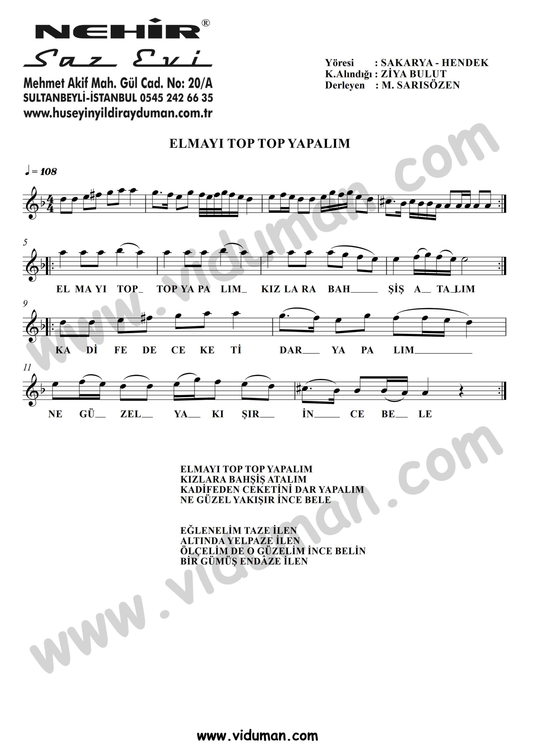 Elmayi Top Top Yapalim