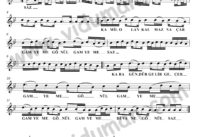 Gam Yeme Gönül – Bağlama-Saz Türkü Notaları