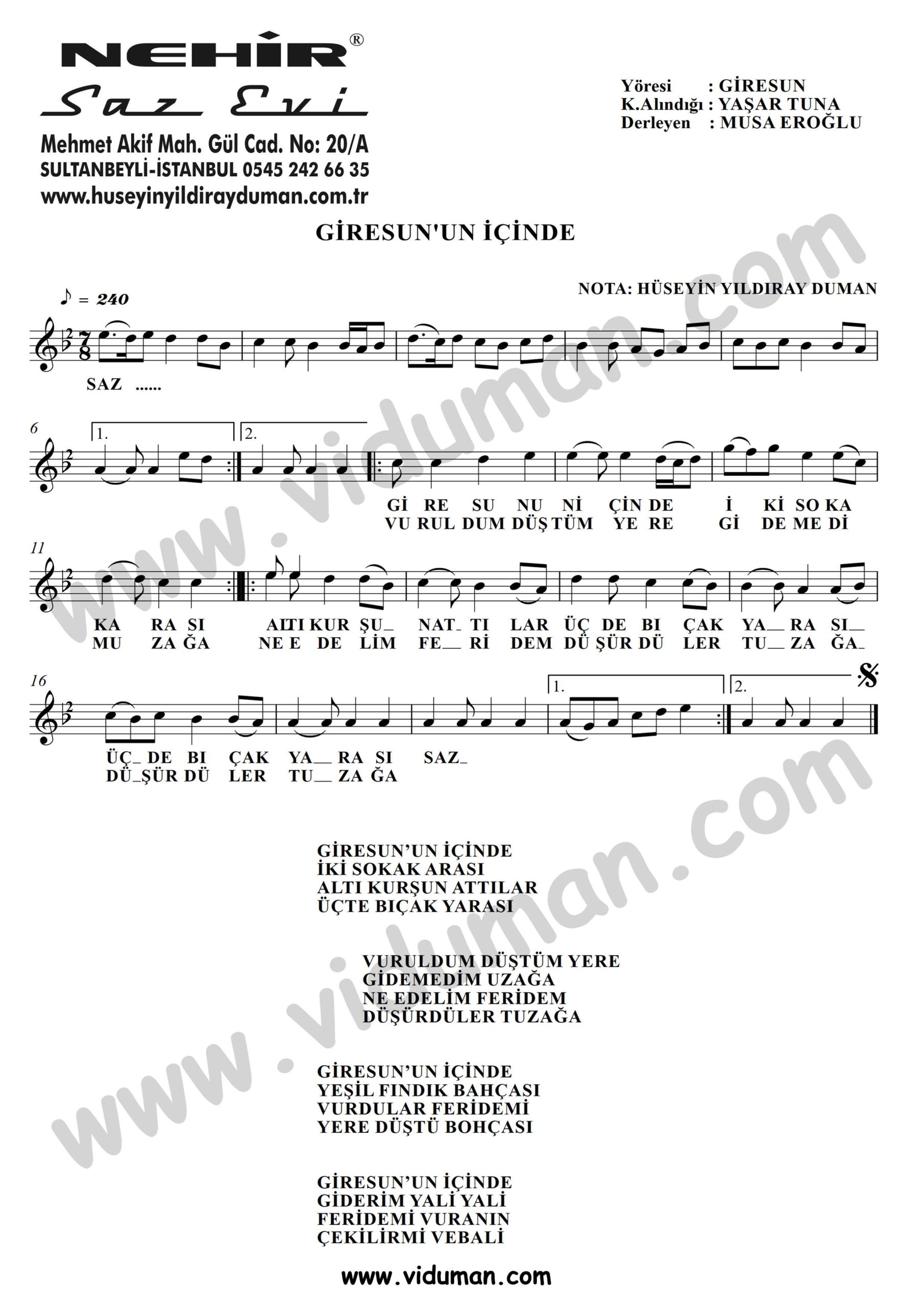 Giresunun Icinde