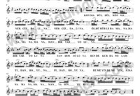 Konma Bülbül Konma Nergiz Dalına – Bağlama-Saz Türkü Notaları