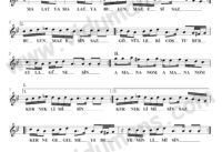 Üç Ayak (Malatya) – Bağlama-Saz Türkü Notaları