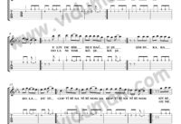 Fosso Necdat – Ahmet Kaya-Gitar Tab-Solo Notaları