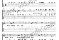 Yaşamadın Sen – Ahmet Kaya-Gitar Tab-Solo Notaları