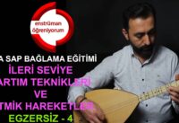 Kısa Sap Bağlama – Ritmik Hareket Egzersizleri 4