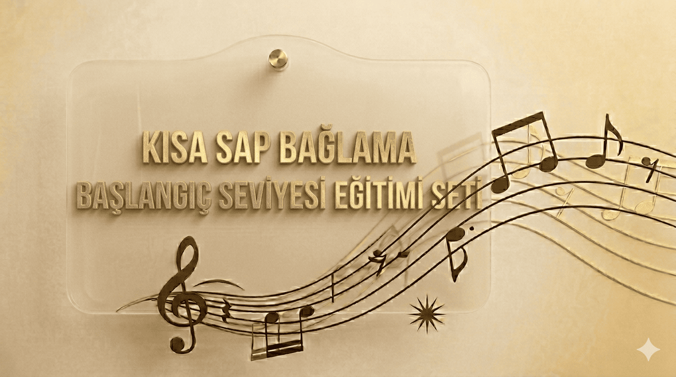 Kısa Sap Bağlama Premium - Başlangıç Seviyesi Eğitimi Seti