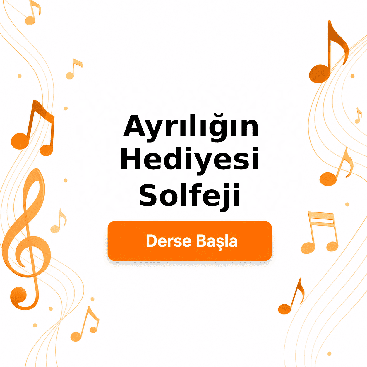 Ayrılığın Hediyesi Solfeji - Derse Katıl