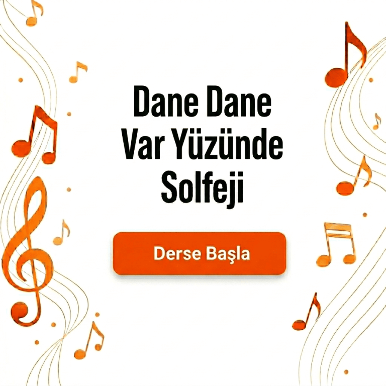 Dane Dane Benleri Var Yüzünde Solfeji | Kısa Sap Bağlama Eğitimi (Başlangıç – Orta Seviye)