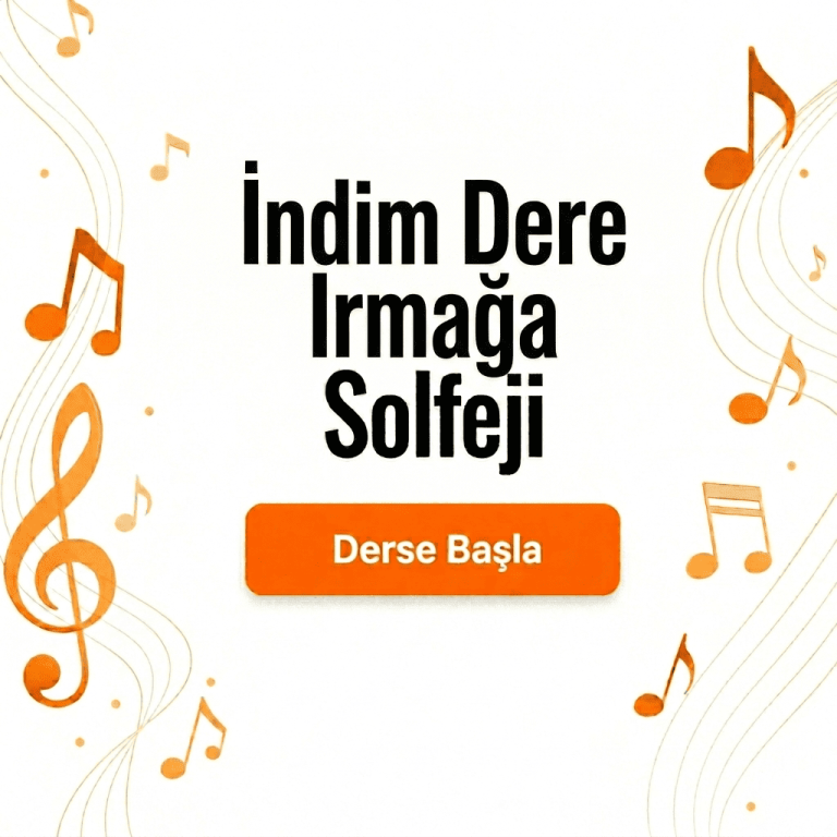 İndim Dere Irmağa Oy Solfeji | Kısa Sap Bağlama Eğitimi (Başlangıç – Orta Seviye)