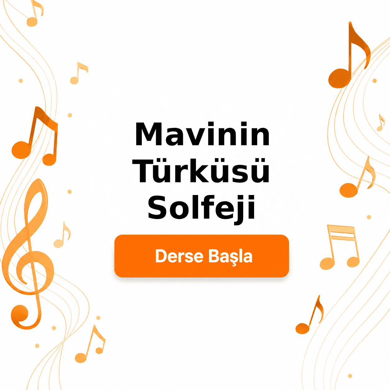 Mavinin Türküsü Solfeji - Derse Katıl