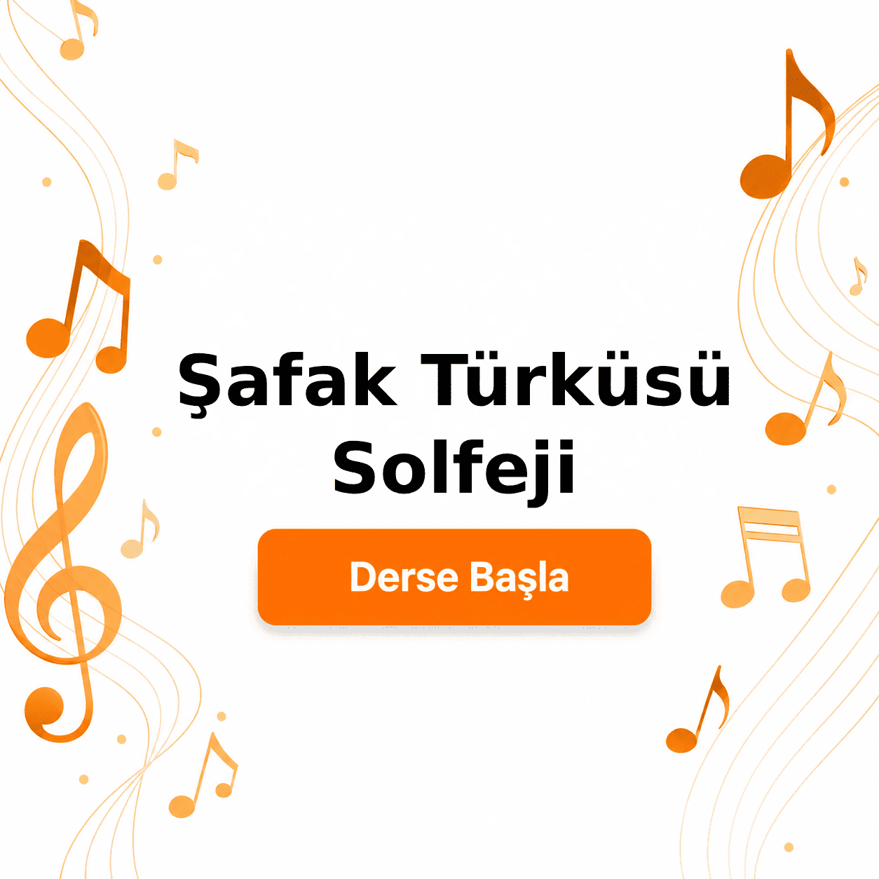 Şafak Türküsü Solfeji - Derse Katıl